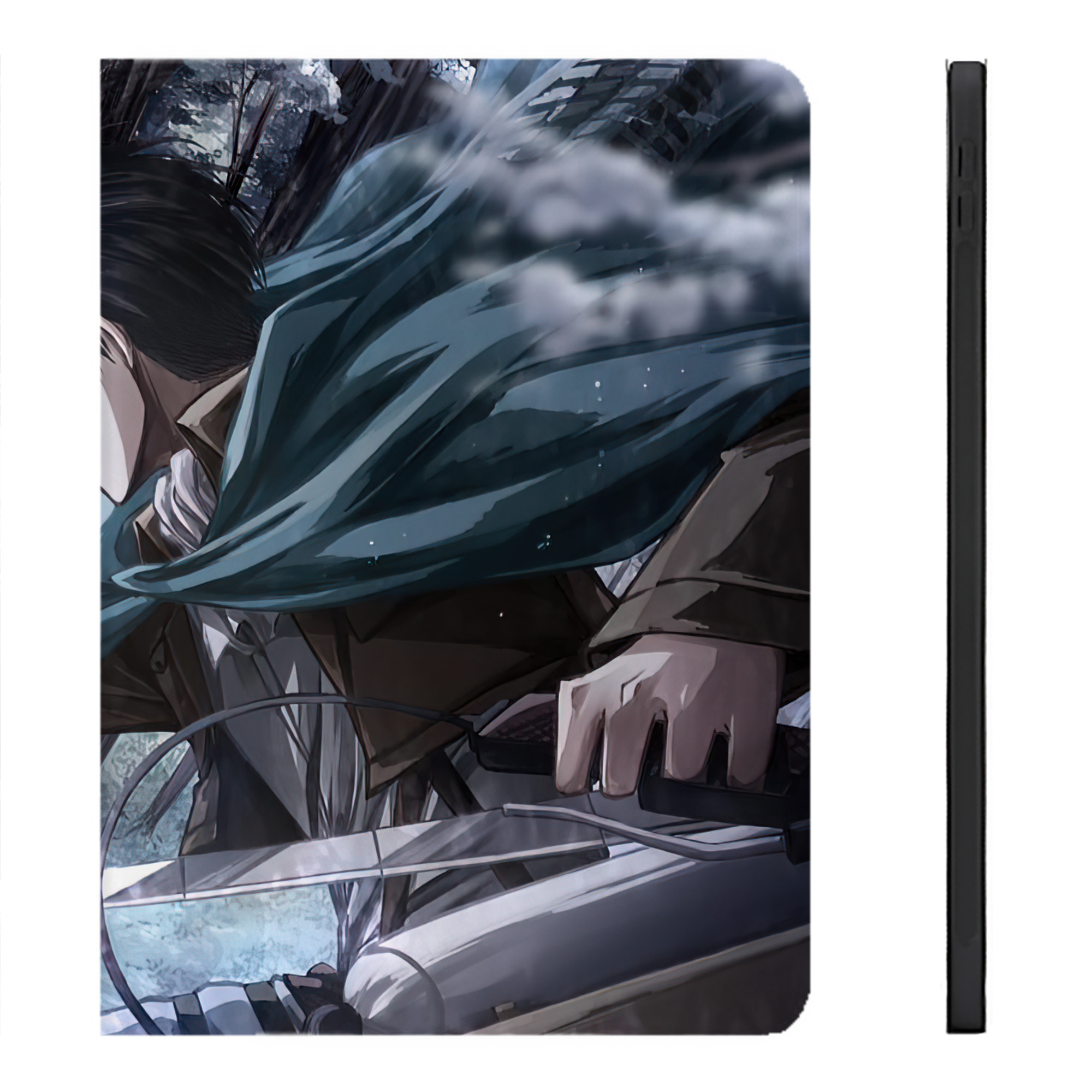（画像用） 進撃の巨人 Attack on Titan IPadケース ペンホルダー付き ブックスタイルデザイン